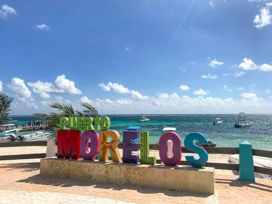 Frida'S Rooftop Puerto Morelos Kültér fotó